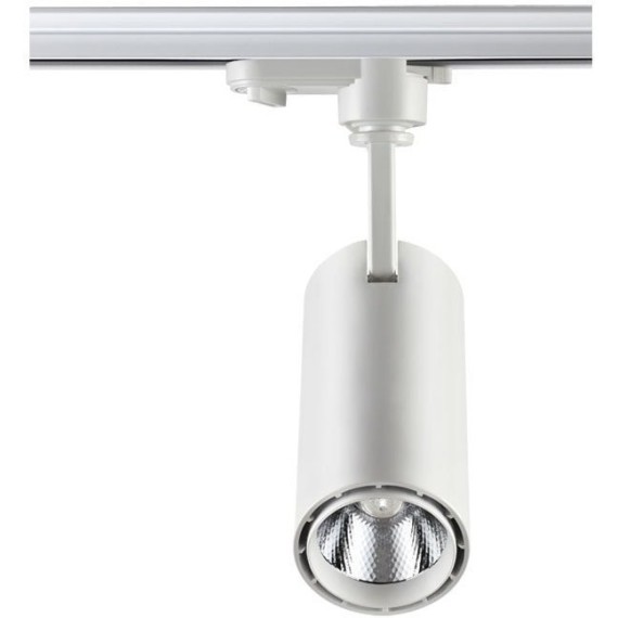 Трехжильный однофазный трековый светодиодный светильник Novotech SELENE 357547 970лм 15Вт