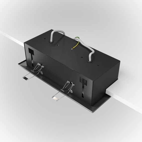 Встраиваемый светильник Maytoni DL008-2-02-S Metal Modern под лампы 2xGU10 50W