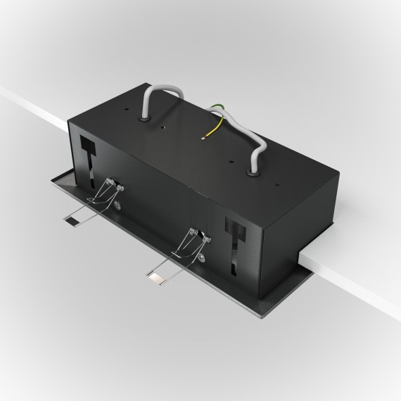 Встраиваемый светильник Maytoni DL008-2-02-S Metal Modern под лампы 2xGU10 50W