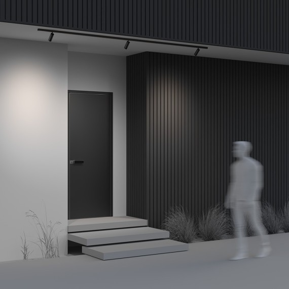 Уличный трековый светильник Maytoni Focus Led Exility IP64 4000К 15Вт O-TR02-1-S-15WB4K