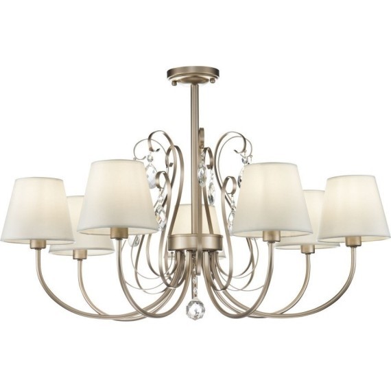 Люстра потолочная Freya FR2030CL-07G Vanda под лампы 7xE14 40W