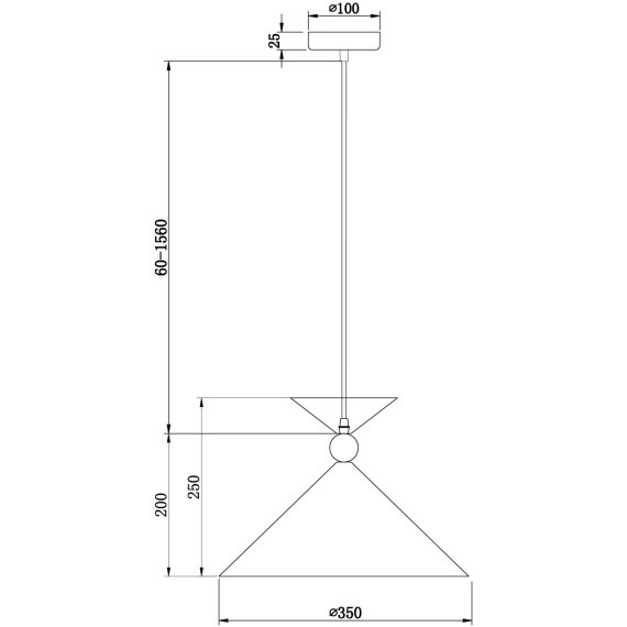 Подвесной светильник Freya FR5392PL-01GR1