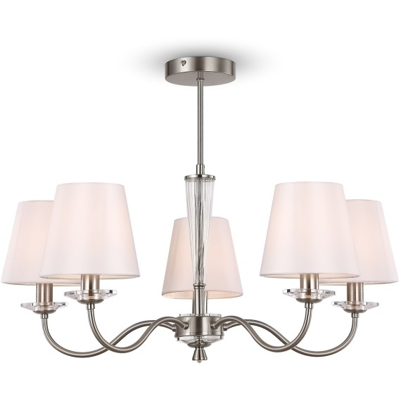 Люстра потолочная Freya FR2027PL-05N Osborn под лампы 5xE14 40W