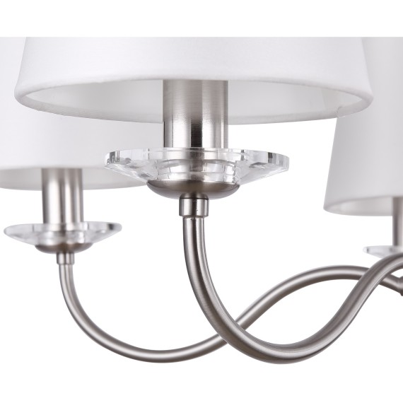 Люстра потолочная Freya FR2027PL-05N Osborn под лампы 5xE14 40W