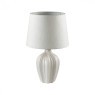 8120/1T COMFI LN25 белый, керамика/текстиль Настольная лампа E27 1*60W 220V SONA