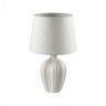 8120/1T COMFI LN25 белый, керамика/текстиль Настольная лампа E27 1*60W 220V SONA