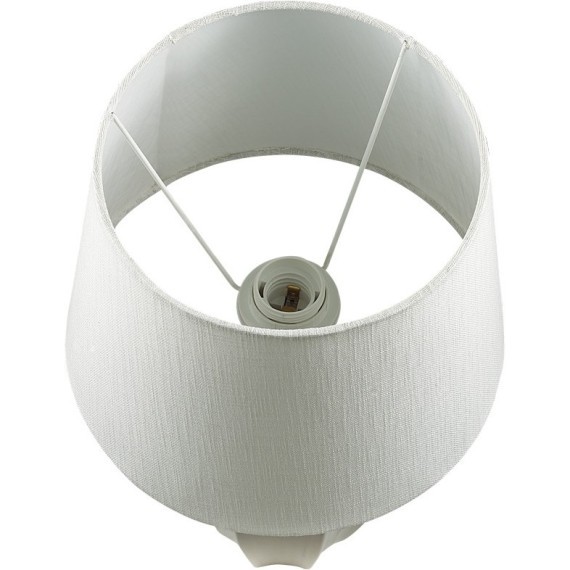 8120/1T COMFI LN25 белый, керамика/текстиль Настольная лампа E27 1*60W 220V SONA