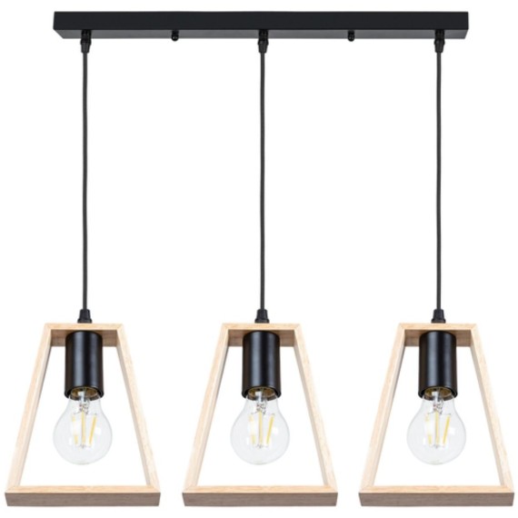 Подвесной светильник с 3 лампами Arte Lamp A8030SP-3BK BRUSSELS под лампы 3xE27 60W