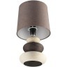 8126/1T COMFI LN25 коричневый/бежевый/белый, керамика/текстиль Настольная лампа Е14 1*40W 220V LATZA