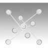 Люстра потолочная GX53 Lumion KARINA 8241/8C