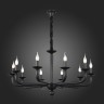 SL1114.403.10 Люстра подвесная ST-Luce Черный E14 10*40W FORTEZA