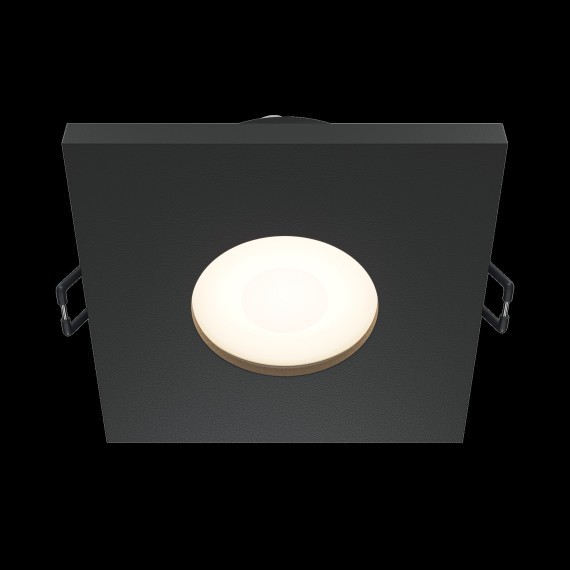 Встраиваемый светильник Maytoni DL083-01-GU10-SQ-B Stark IP65 под лампу 1xGU10 50W