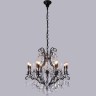 Люстра Crystal Lux MAGNIFICO SP13 BLACK/TRANSPARENT