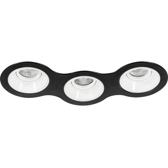 Встраиваемый светильник Lightstar D697060606 Domino под лампы 3xGU5.3 150W