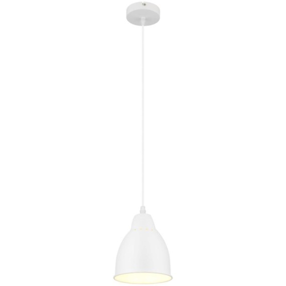 Подвесной светильник с 1 плафоном Arte Lamp A2054SP-1WH BRACCIO под лампу 1xE27 60W