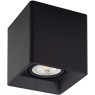 DK3030-BK Светильник накладной IP 20, 10 Вт, GU5.3, LED, черный, пластик
