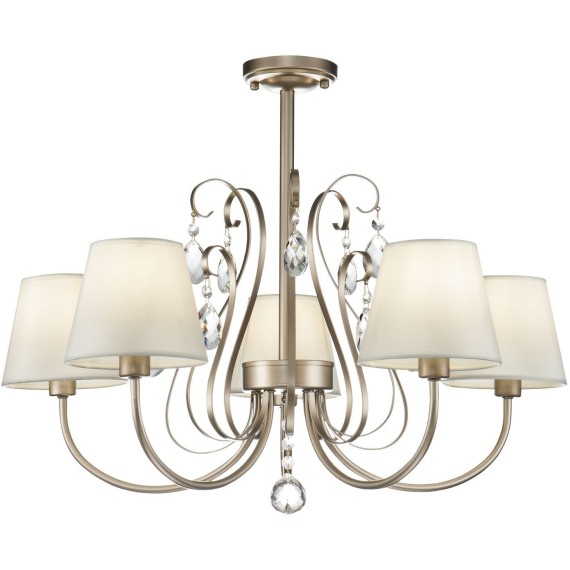 Люстра потолочная Freya FR2030CL-05G Vanda под лампы 5xE14 40W