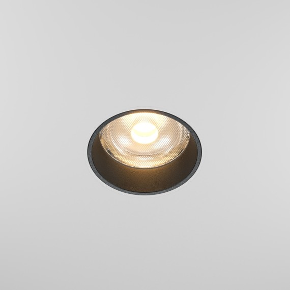 Встраиваемый светильник Maytoni FOCUS LED Ra90 Lm1060 3000K 12Вт 60° DL125-L12-3K-TRS-W