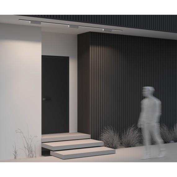 Уличный трековый светильник Outdoor O-TR01-3-S-20WW3K