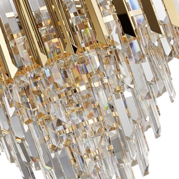 Люстра подвесная хрустальная Stilfort 1024/03/08P серия Amman