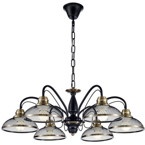 Люстра подвесная Lussole LSP-9954 SAFFORD IP21 под лампы 6xE27 360W