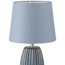 8123/1T COMFI LN25 синий, керамика/текстиль Настольная лампа E27 1*60W 220V LAPUNA