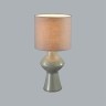 8129/1T MODERNI LN25 серый, керамика/текстиль Настольная лампа E27 1*60W 220V SEGI