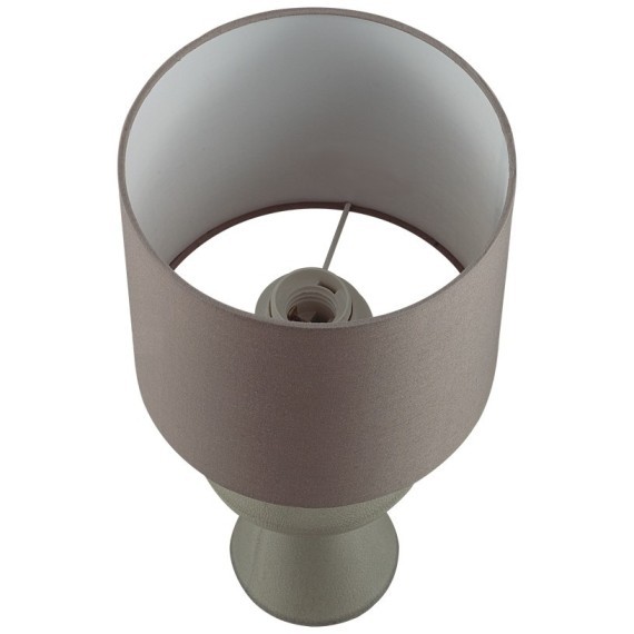 8129/1T MODERNI LN25 серый, керамика/текстиль Настольная лампа E27 1*60W 220V SEGI