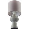 8129/1T MODERNI LN25 серый, керамика/текстиль Настольная лампа E27 1*60W 220V SEGI