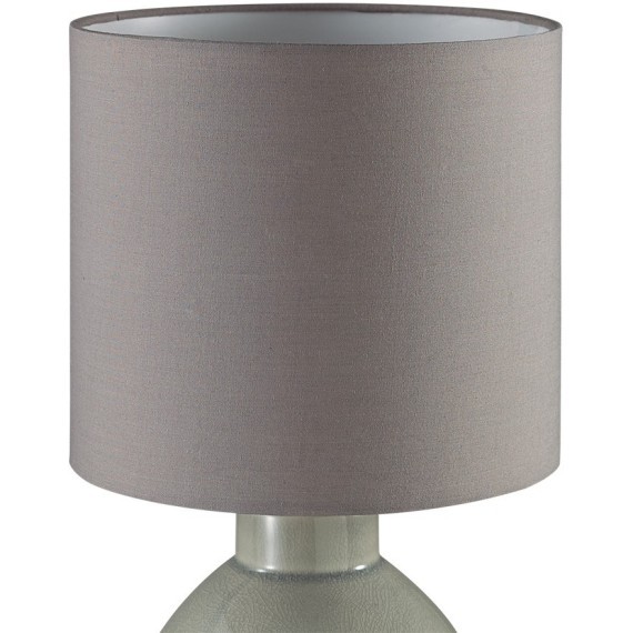 8129/1T MODERNI LN25 серый, керамика/текстиль Настольная лампа E27 1*60W 220V SEGI