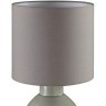 8129/1T MODERNI LN25 серый, керамика/текстиль Настольная лампа E27 1*60W 220V SEGI