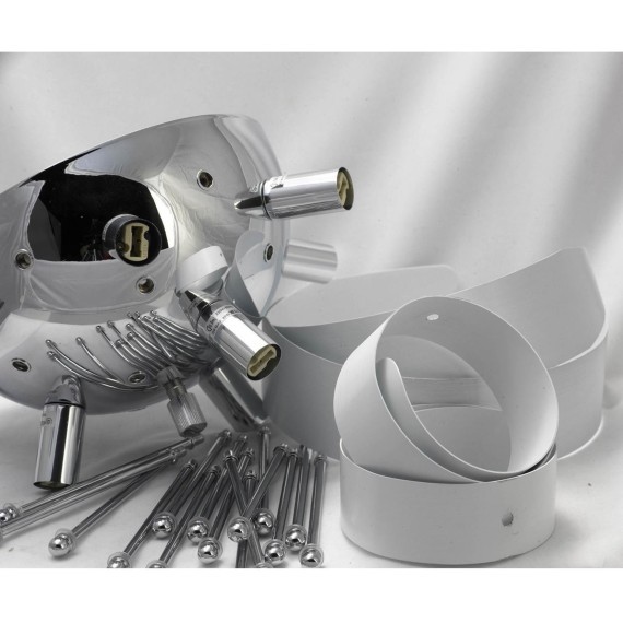 Люстра потолочная Lussole GRLSA-5927-09 BRIOSCO IP21 под лампы 9xG9 45W