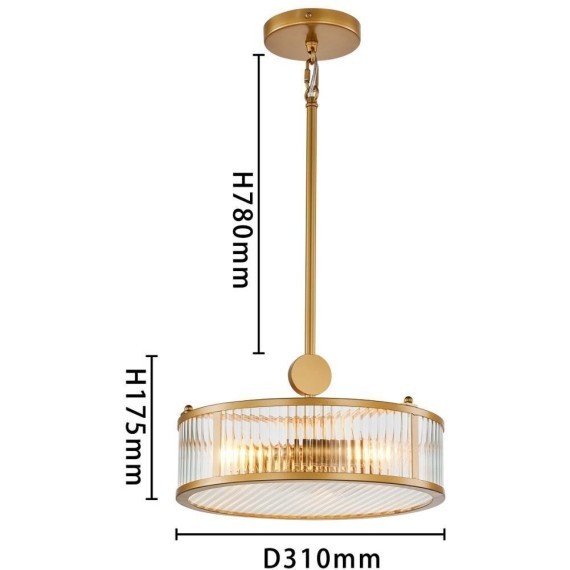 Подвесная люстра Radiales 3099-3P