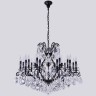 Люстра Crystal Lux MAGNIFICO SP19 BLACK/TRANSPARENT