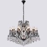 Люстра Crystal Lux MAGNIFICO SP19 BLACK/TRANSPARENT