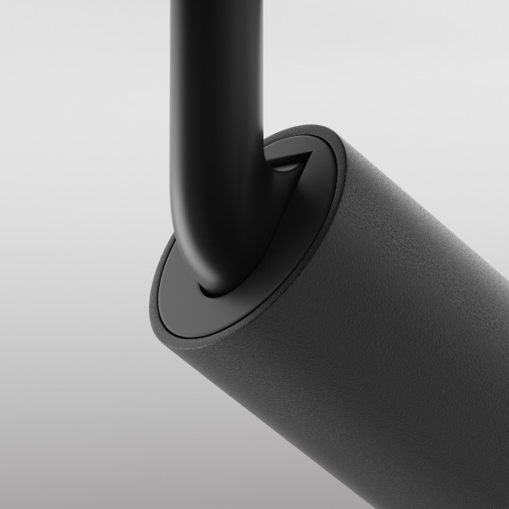 TR032-2-5W3K-M-B Трековый магнитный светодиодный светильник Maytoni Exility CRI90+ 3000К 350Лм 36° 5Вт