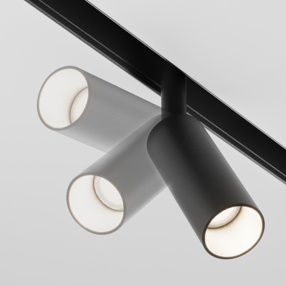 TR032-2-5W3K-M-B Трековый магнитный светодиодный светильник Maytoni Exility CRI90+ 3000К 350Лм 36° 5Вт