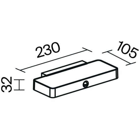 Настенный светильник (бра) Outdoor OSL456WL-L2GF3K