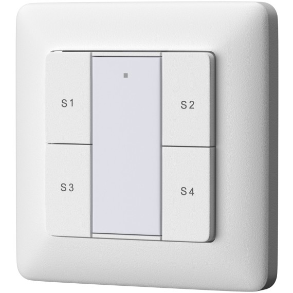 4-х кнопочная Maytoni DALI DT6 панель для одной группы и 4-х сцен 721052