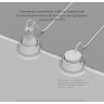 DK3012-WH Встраиваемый светильник влагозащищенный IP44 макс 50Вт GU10 белый алюминий