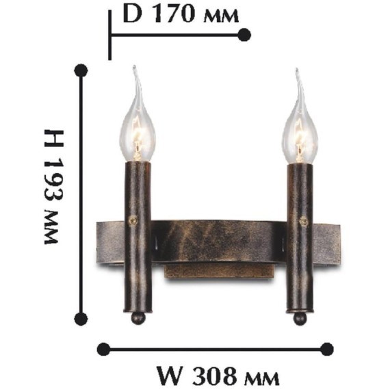 Бра Fortezza 1144-2W
