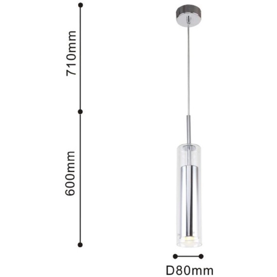 Подвесной светильник Aenigma 2555-1P