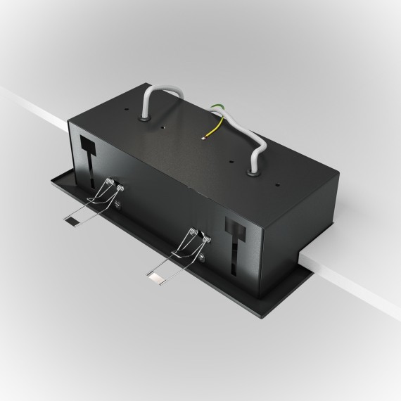 Встраиваемый светильник Maytoni DL008-2-02-B Metal Modern под лампы 2xGU10 50W