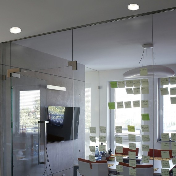 Светильник встраиваемый Crystal Lux CLT 008C83 WH 3000K IP54 1400/310