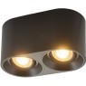 DK3036-BK Светильник накладной IP 20, 10 Вт, GU5.3, LED, черный, пластик