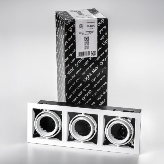 Встраиваемый светильник Lightstar 214030 Cardano под лампы 3xGU5.3 150W