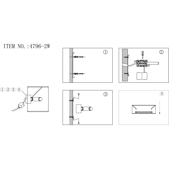 Бра F-Promo 4796-2W Hotelero