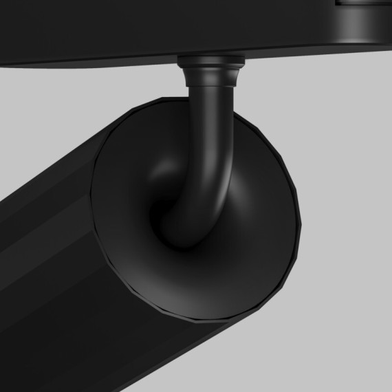 DK5371-BK Трековый магнитный светодиодный SMART (TUYA, Алиса, Bluetooth, Wi-Fi) светильник Denkirs AIR 48V CRI95+ 2700-6500К 741Лм 36° 12Вт