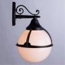 Уличный настенный светильник Arte Lamp A1492AL-1BK MONACO IP44 под лампу 1xE27 75W