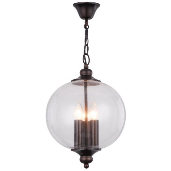 SL362.303.03 Светильник подвесной ST-Luce Черный/Прозрачный E14 3*60W LATERIA